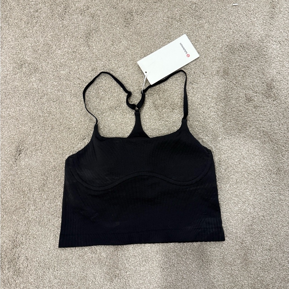 Lululemon Athletica Black Strappy Top